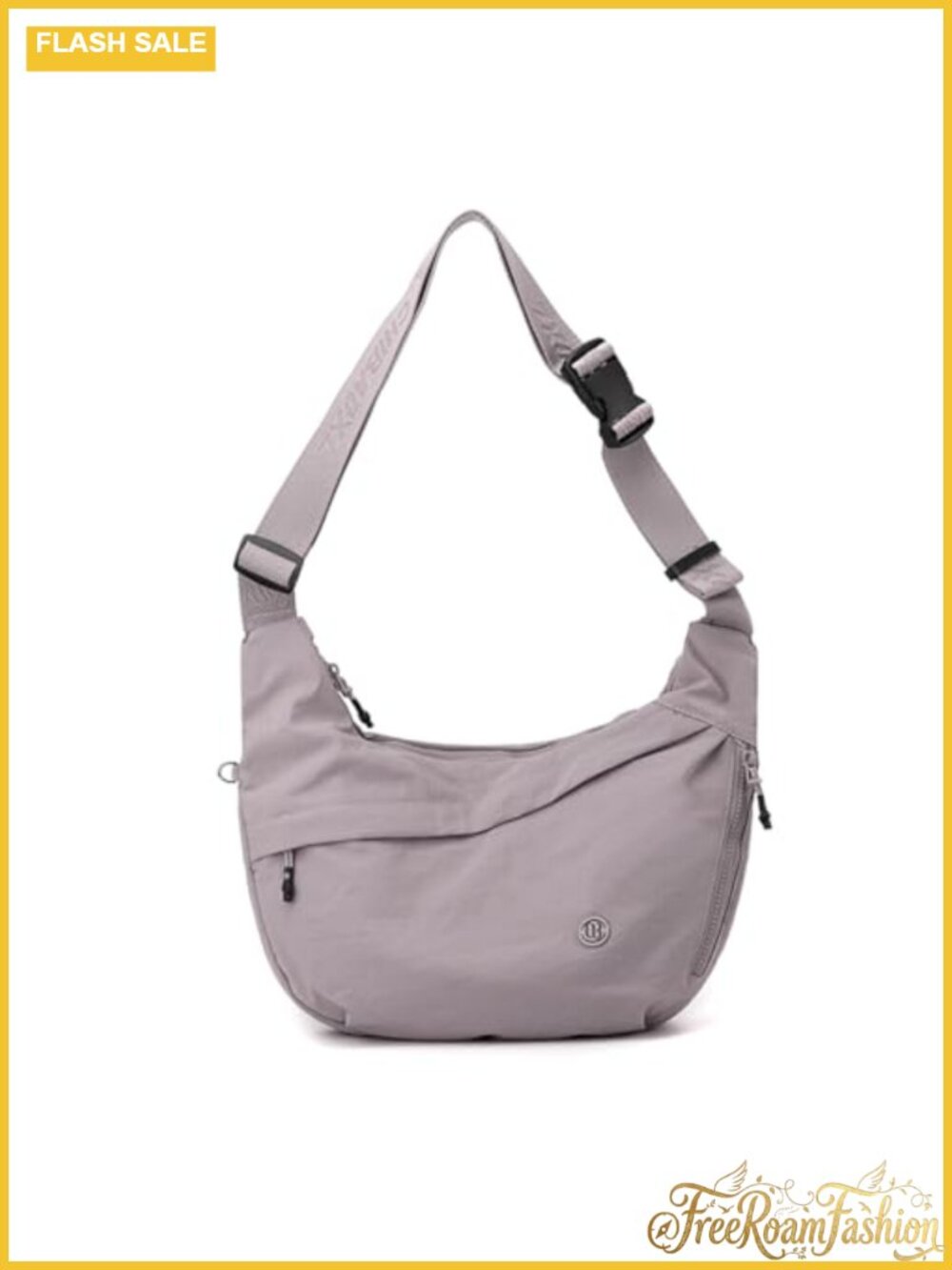 Lightweight Nylon Crossbody Bag Waterproof Hobo Purse